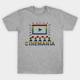 Cinemania PRIDE Logo T-Shirt T-Shirt